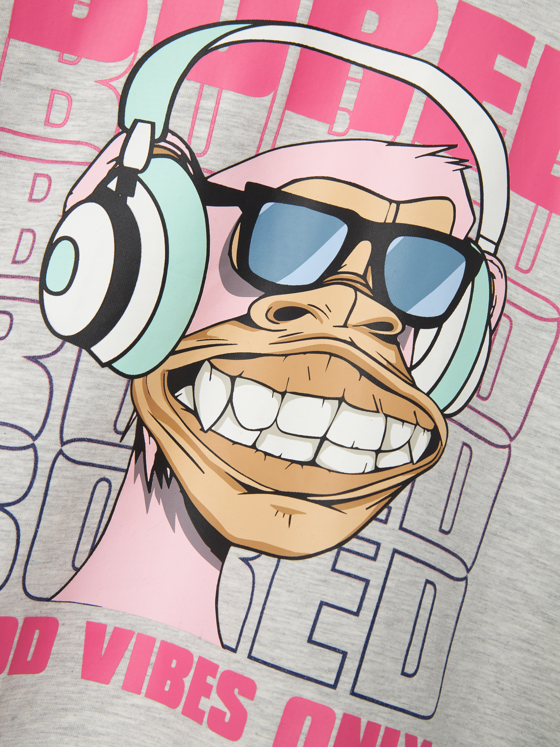 NKFATTA T-Shirts & Tops - Light Grey Melange